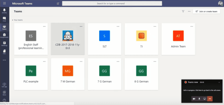 Teams Tiles