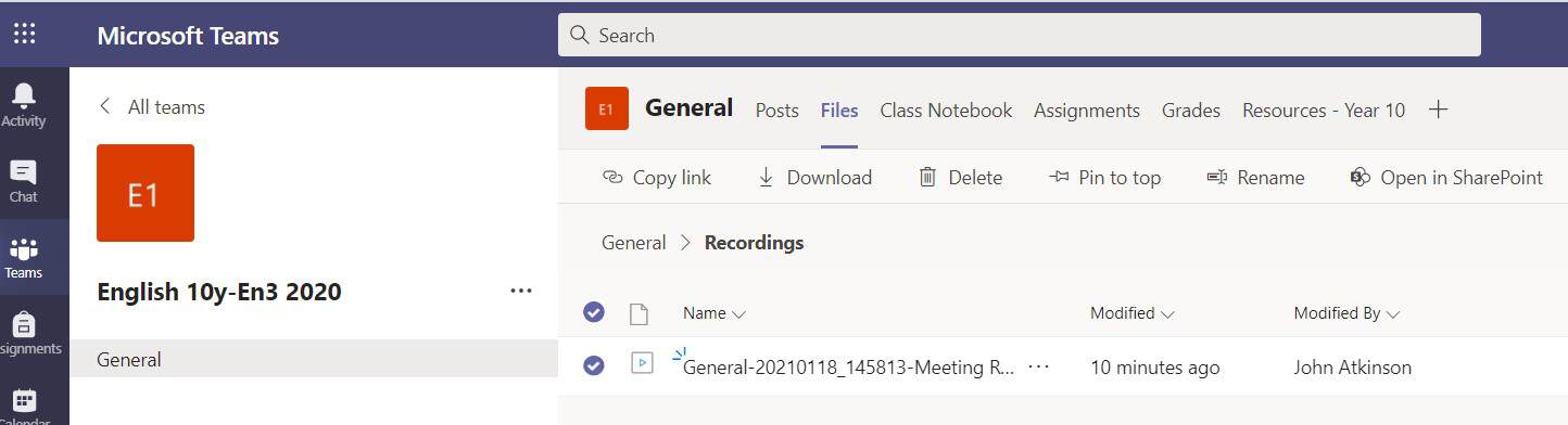 files tab storage